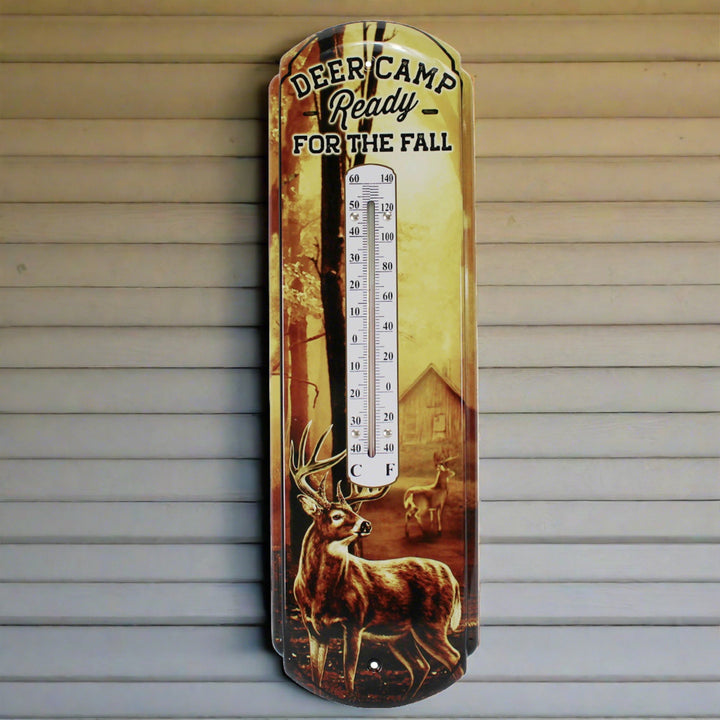 Tin Thermometer - Deer Camp 2