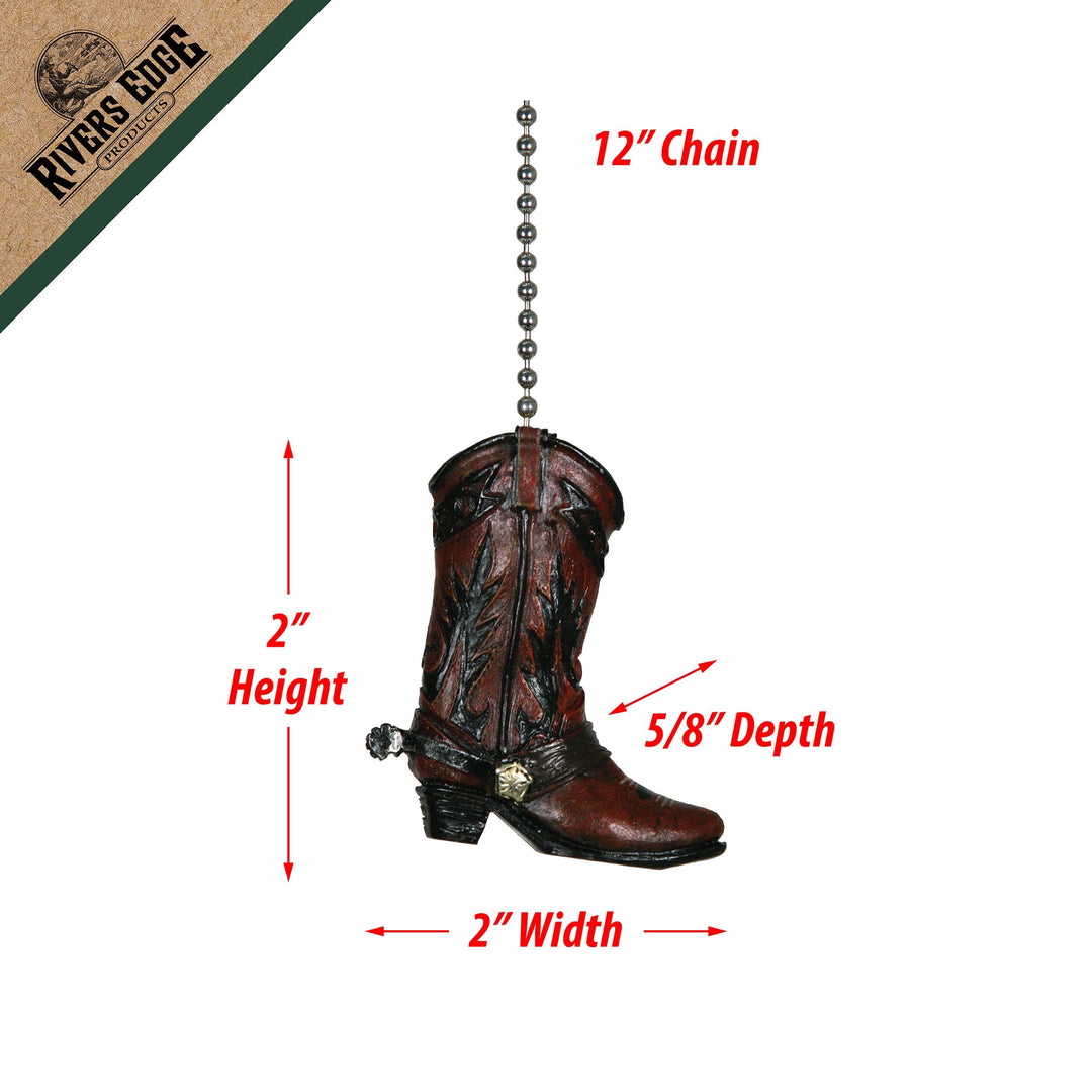 Ceiling Fan Pull - Cowboy Boot