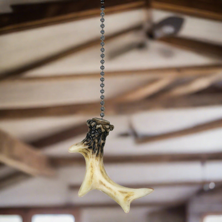 Ceiling Fan Pull - Deer Antler