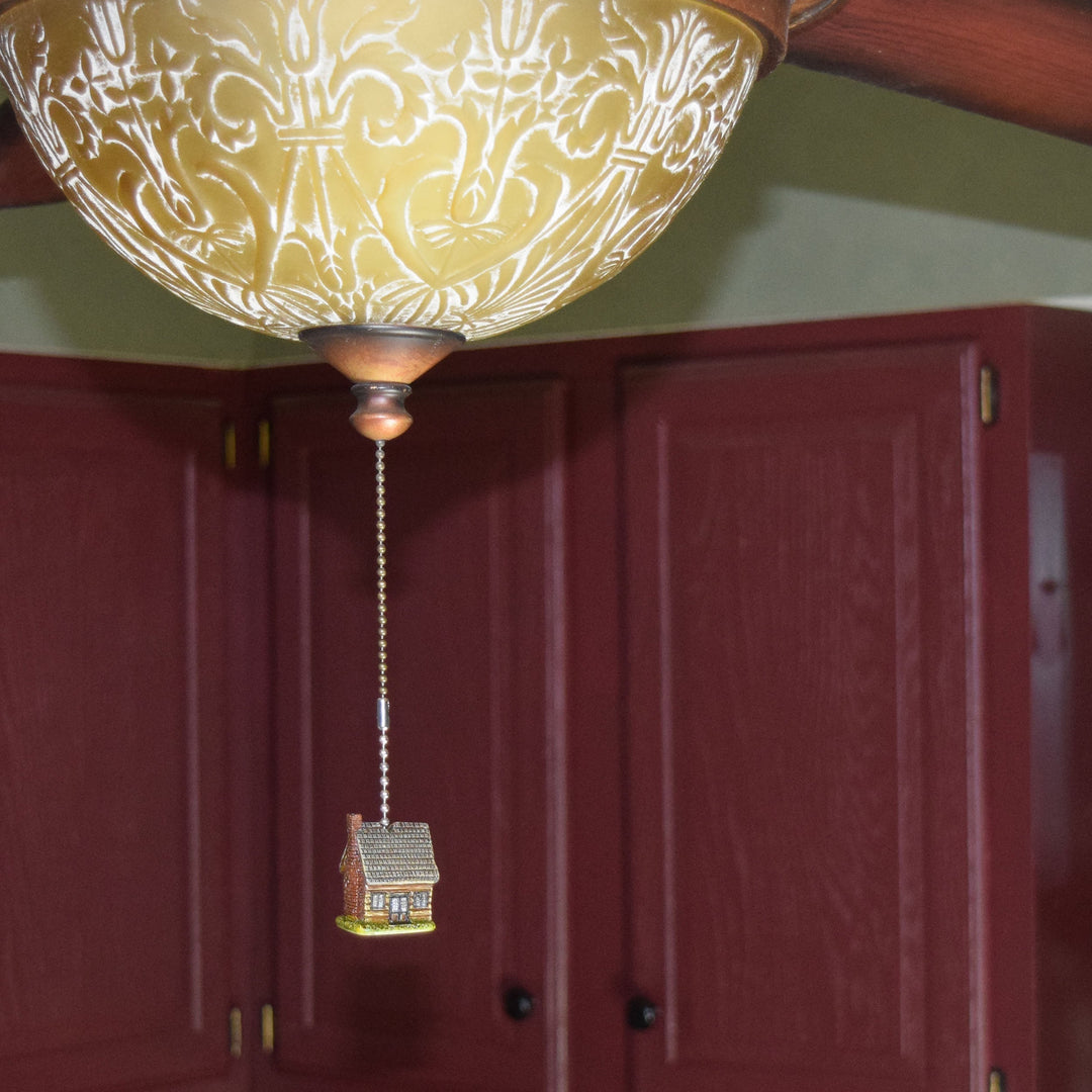 Ceiling Fan Pull - Log Cabin