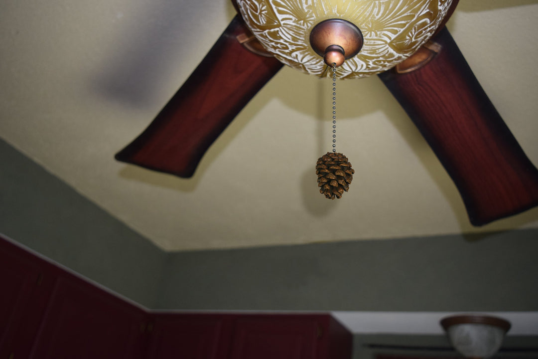 Ceiling Fan Pull - Pine Cone