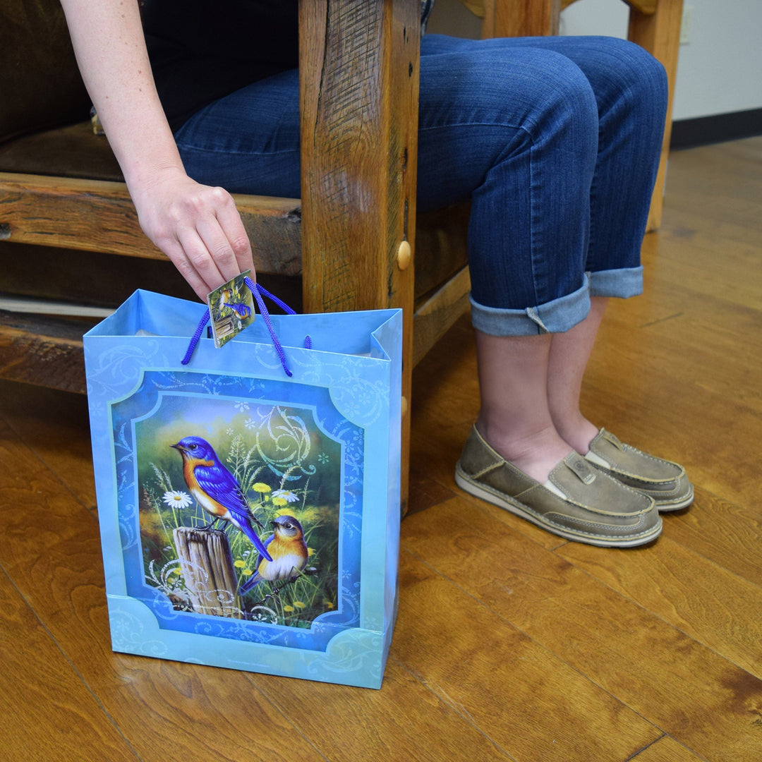 Gift Bag Medium - Bluebirds