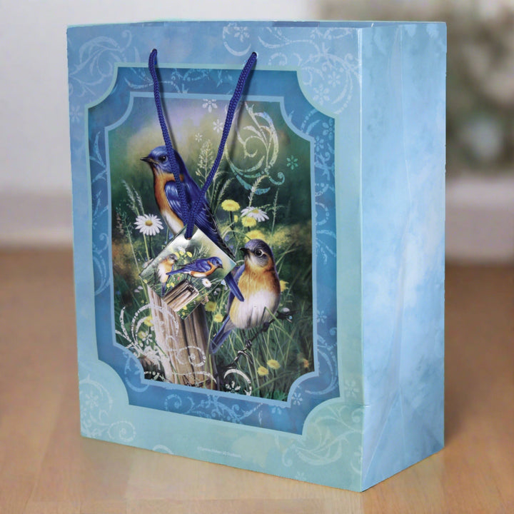 Gift Bag Medium - Bluebirds