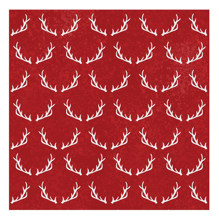 Gift Wrap Premium 118in x 30in - Deer Antlers (Minimum 36 per Display)