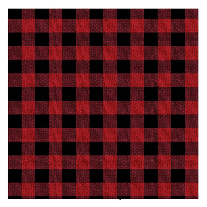 Gift Wrap Premium 118in x 30in - Buffalo Check (Minimum 36 per Display)