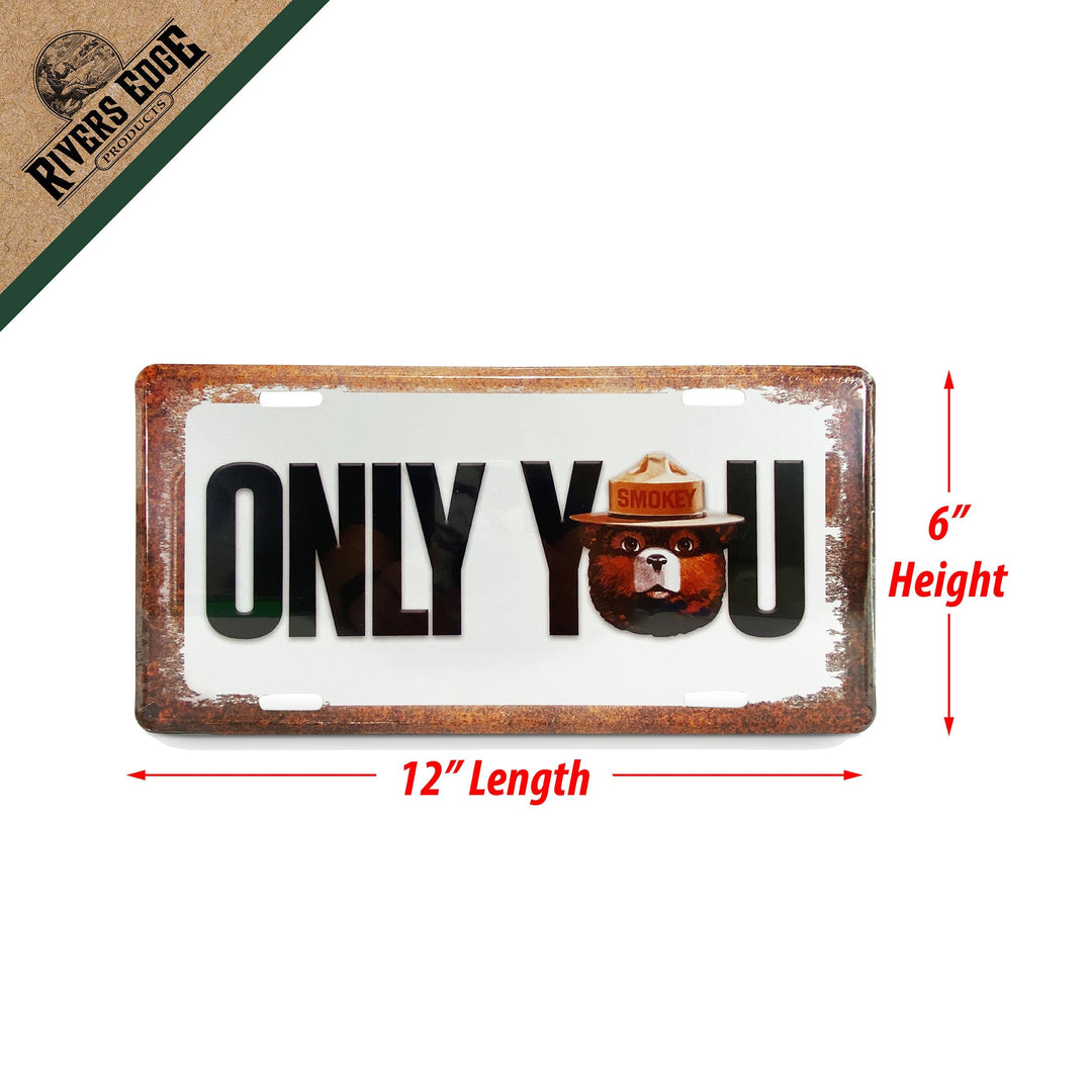 Vanity License Plate 12in x 6in - Only You