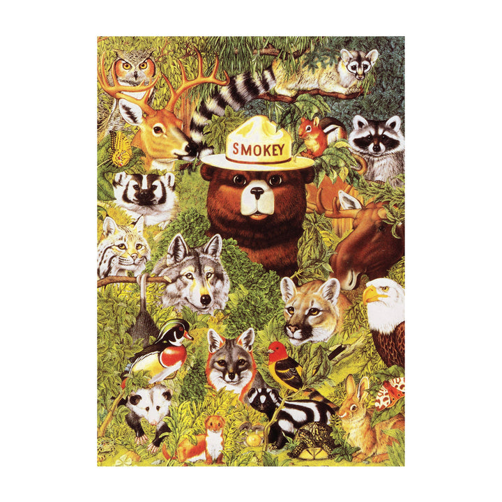 Jigsaw Puzzle in Tin 1000 Piece - Smokey and Friends