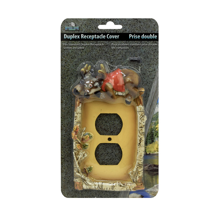 Receptacle Cover - Cute Deer