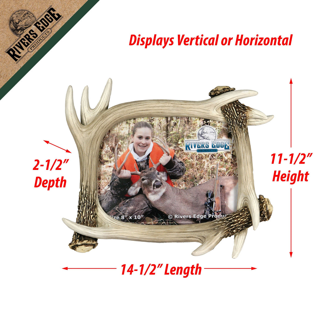 Picture Frame 8-Inch x 10-Inch - Antler