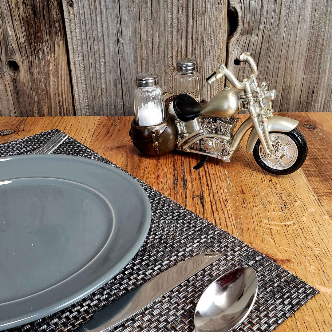 Salt and Pepper Shakers - Motorcycle