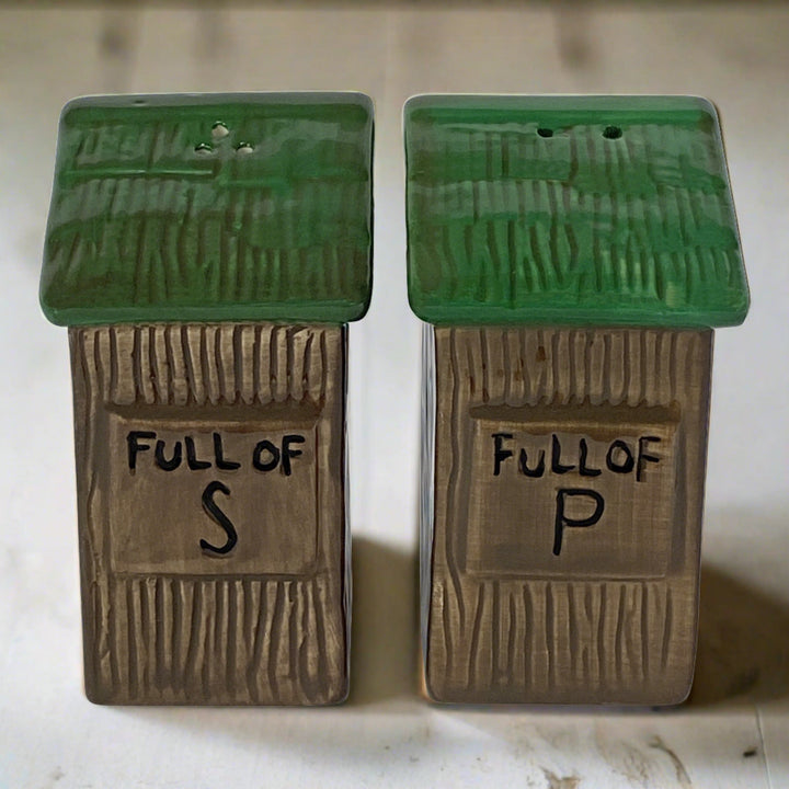 Salt and Pepper Shakers - Outhouse