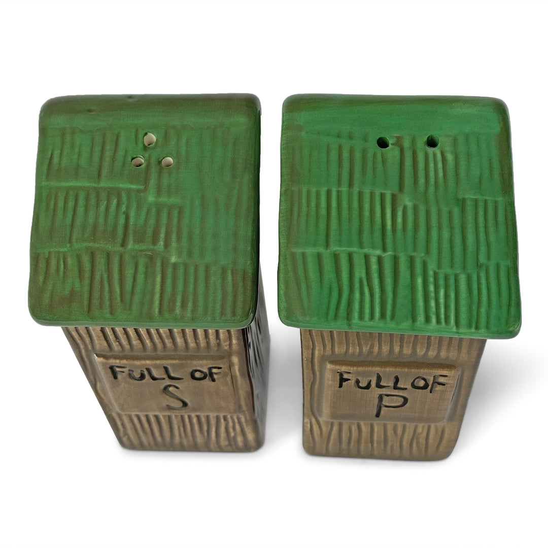 Salt and Pepper Shakers - Outhouse