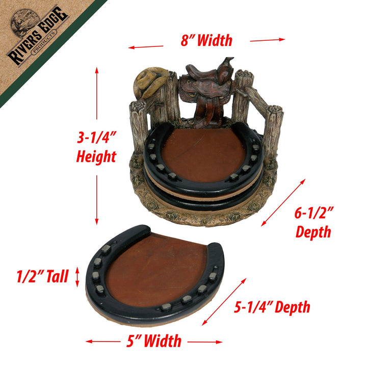 Coaster Set - Horseshoe