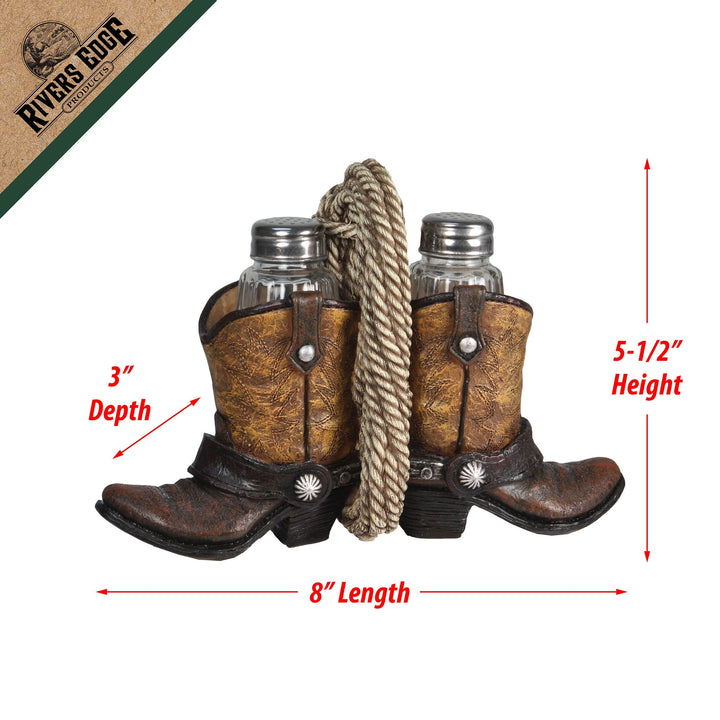 Salt and Pepper Shakers - Cowboy Boot