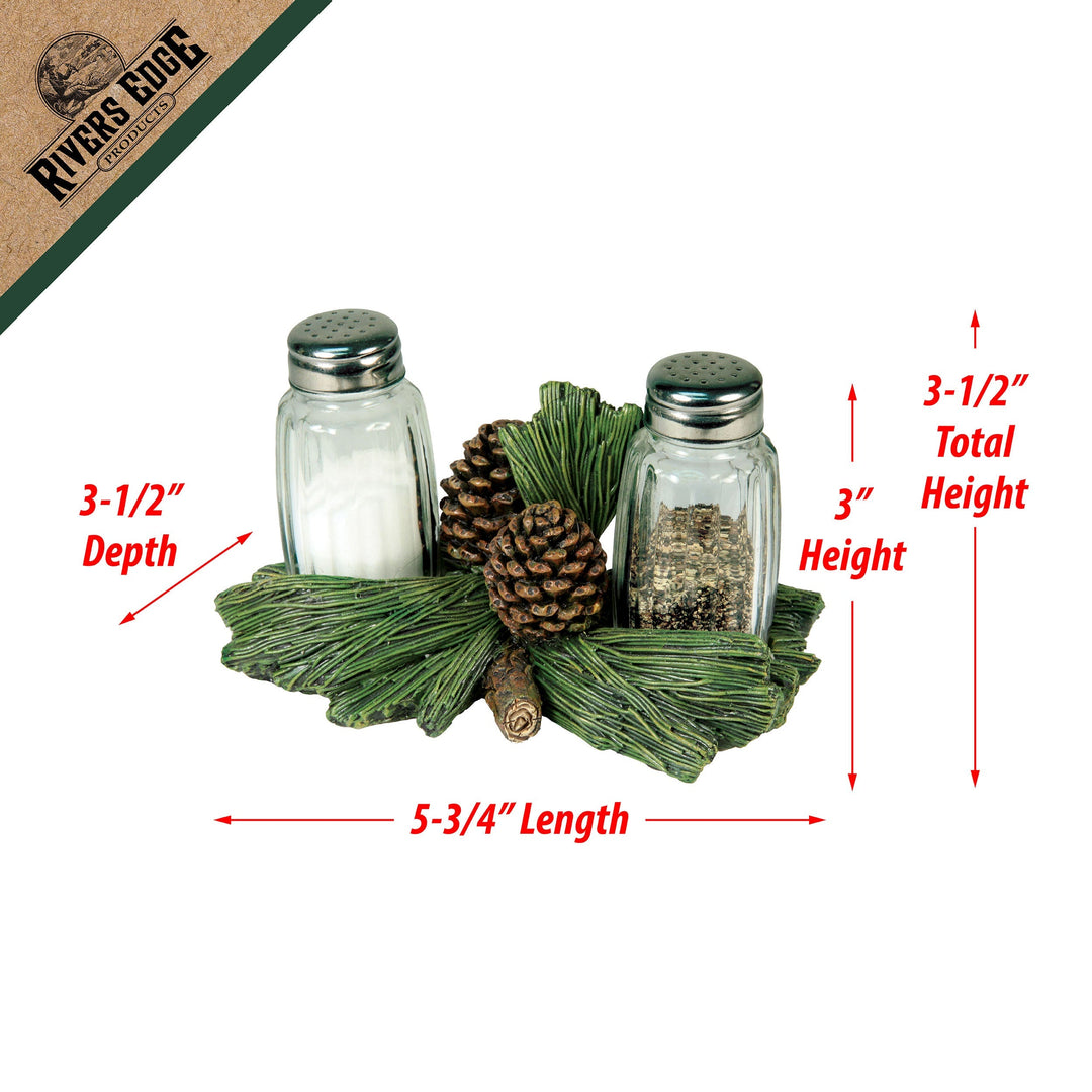 Salt and Pepper Shakers - Pine Cone