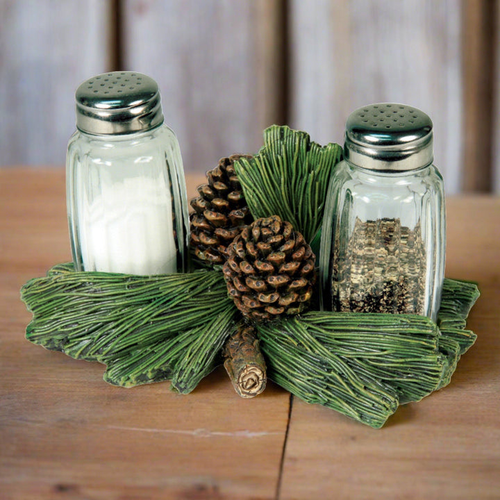 Salt and Pepper Shakers - Pine Cone