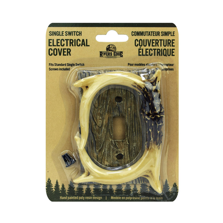 Electrical Cover Plate Switch Single - Antler