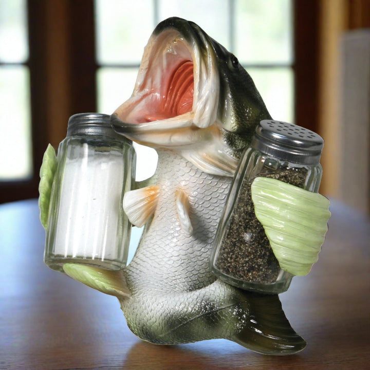 Salt and Pepper Shakers - Bass Holding