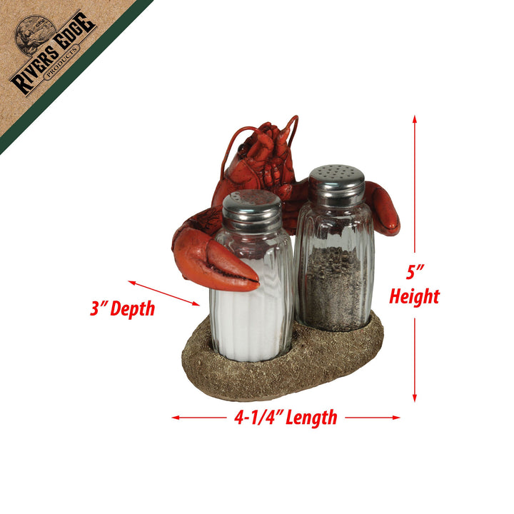 Salt and Pepper Shakers - Crawfish