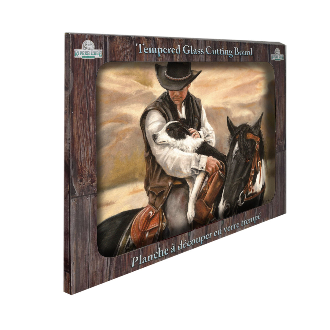 Cutting Board 12in x 16in - All A Cowboy Needs