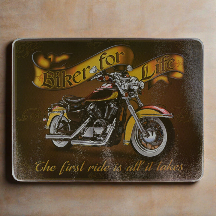 Cutting Board 12in x 16in - Biker for Life