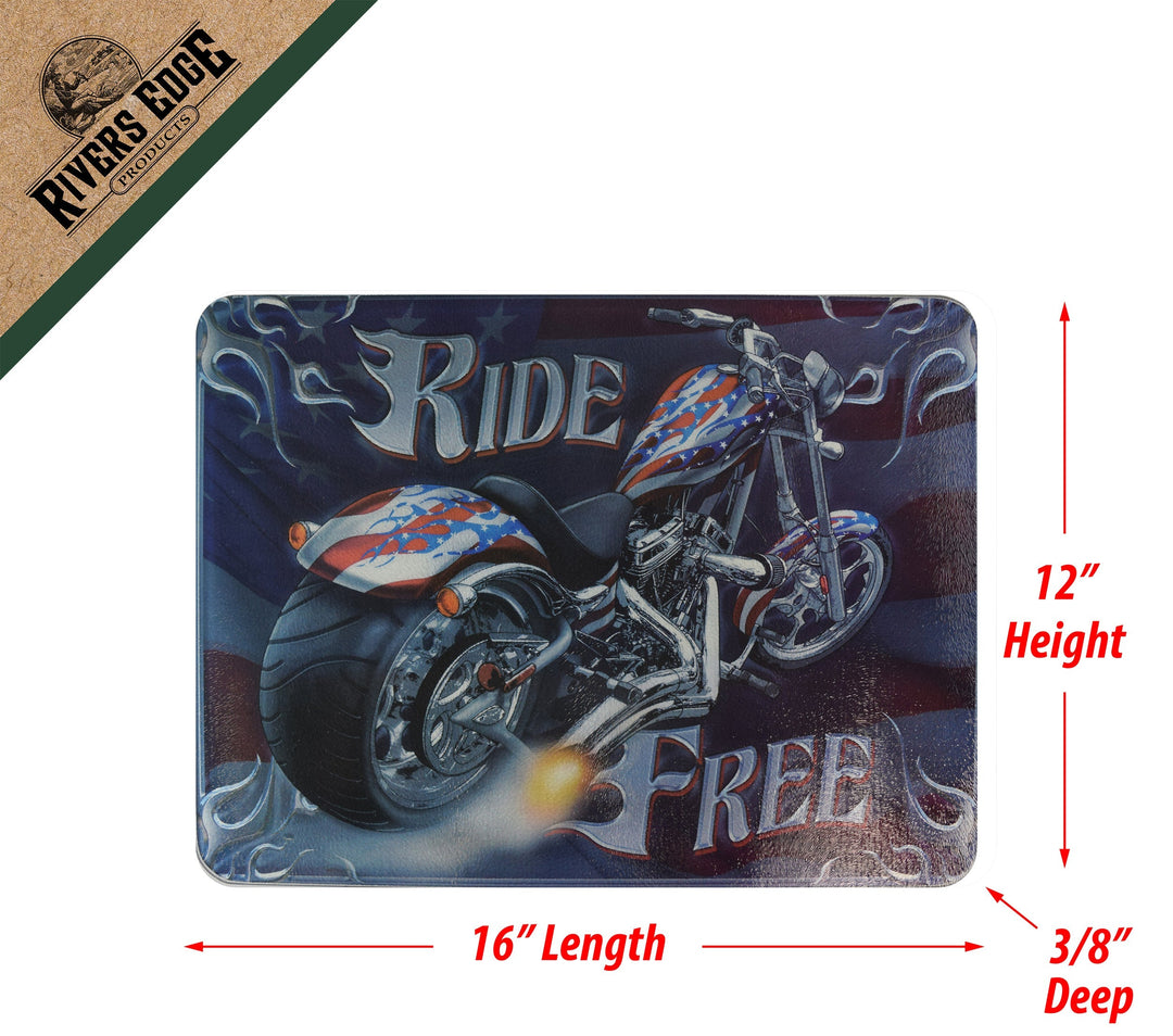 Cutting Board 12in x 16in - Ride Free