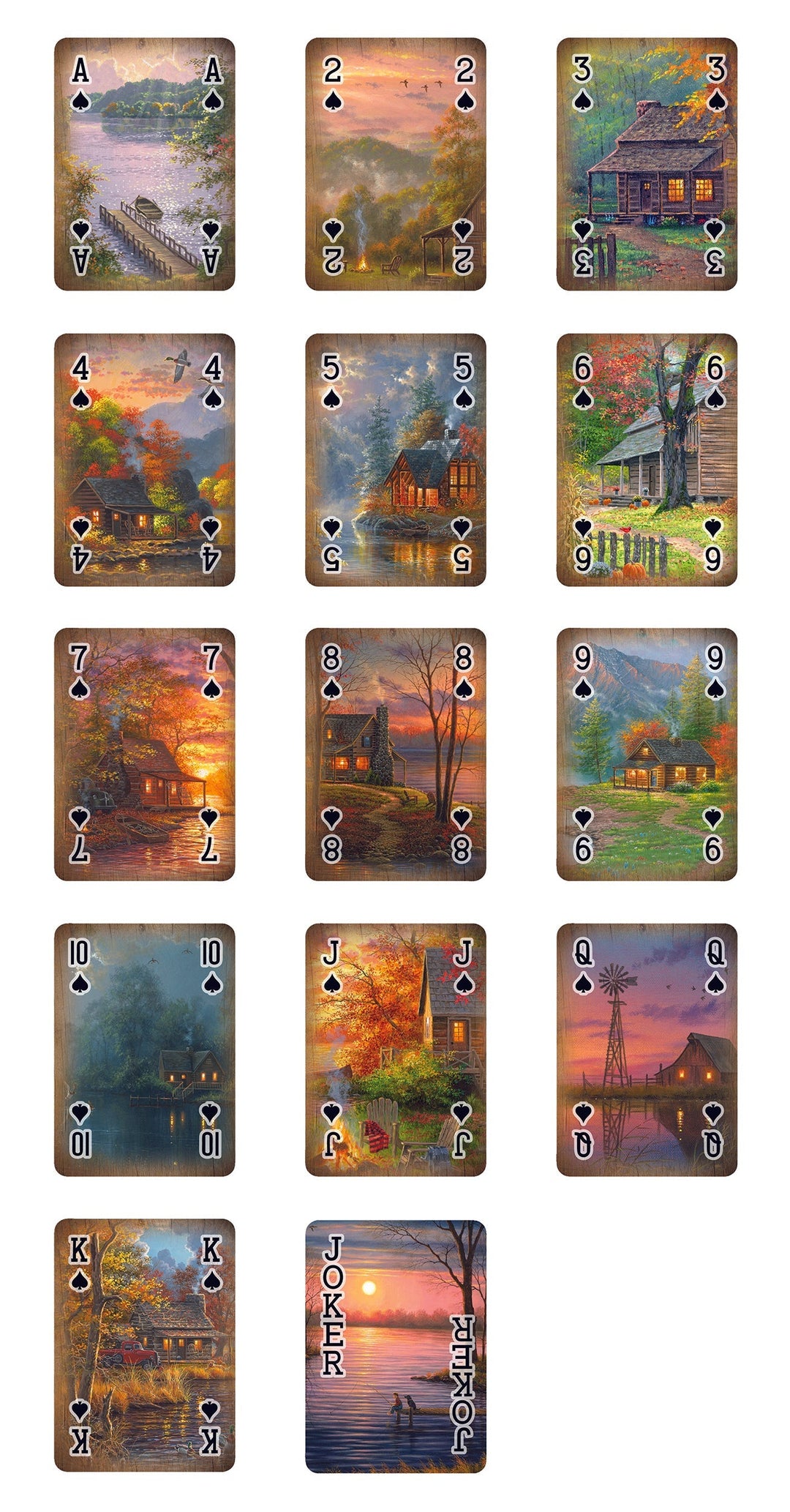 Playing Cards - Cabins