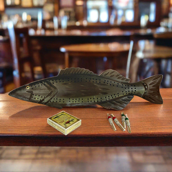 Cribbage Board - Fish