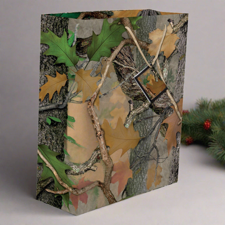 Gift Bag Large - Camo Green