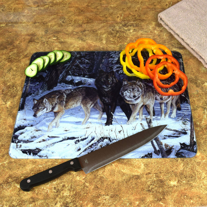 Cutting Board 12in x 16in - Wolf