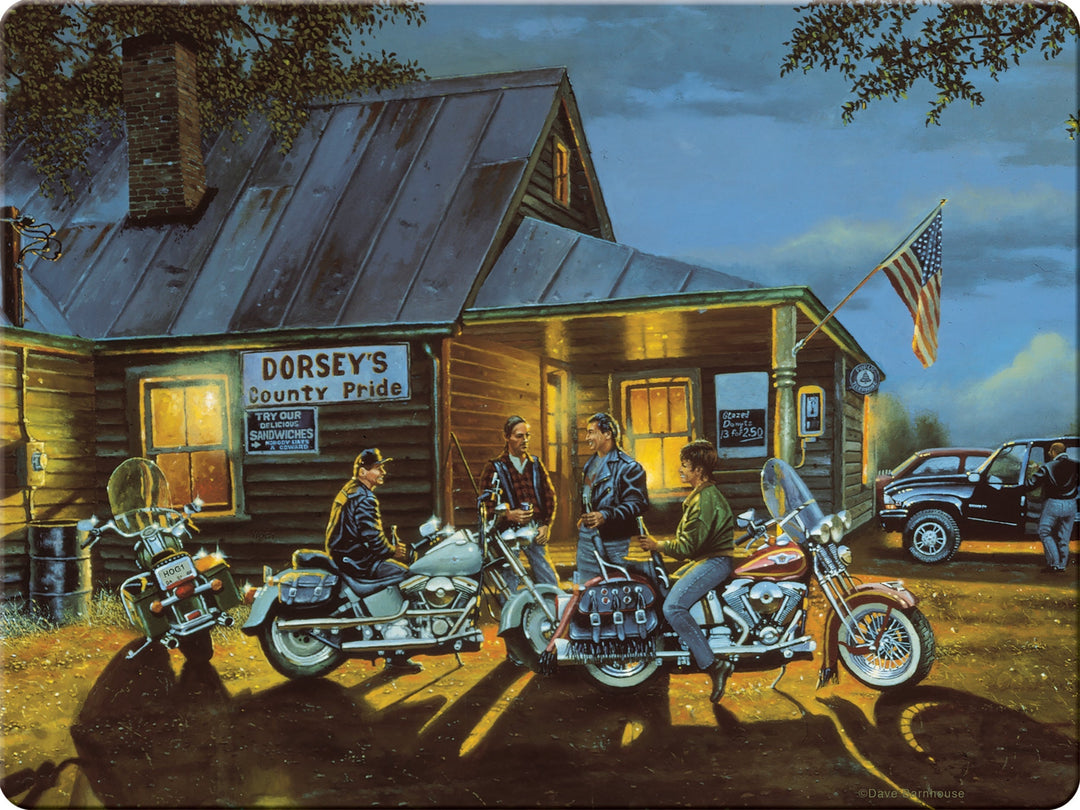 Cutting Board 12in x 16in - Assorted Motorcycle (Minimum Order of 12)