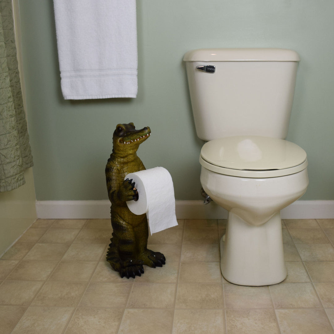 TP Holder - Standing Alligator