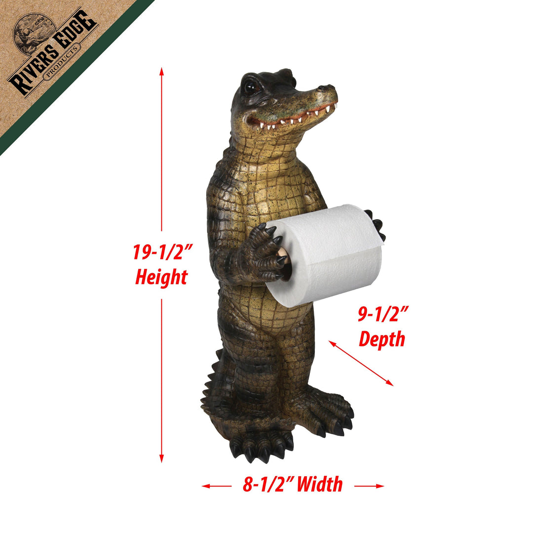 TP Holder - Standing Alligator