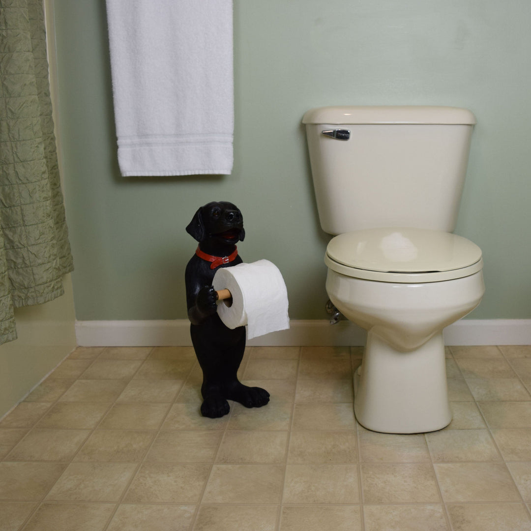 TP Holder - Standing Black Lab