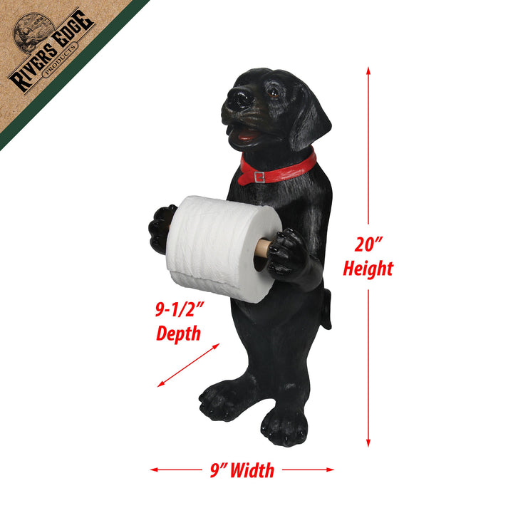 TP Holder - Standing Black Lab