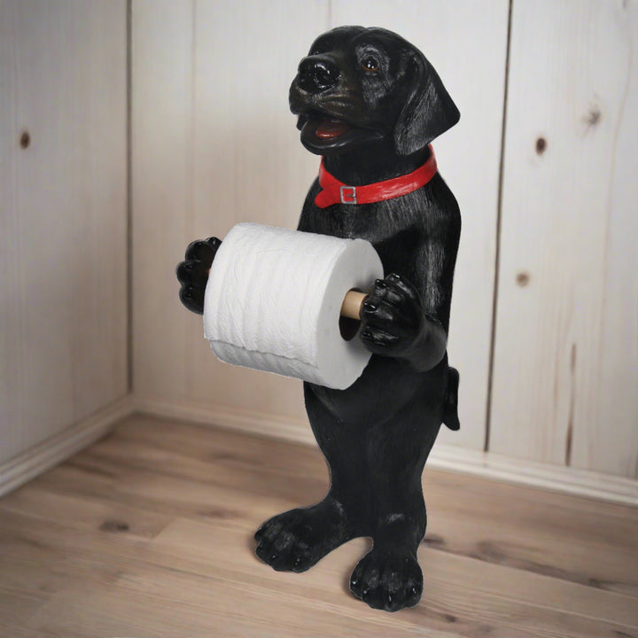 TP Holder - Standing Black Lab