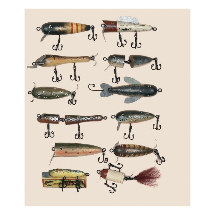 Christmas Ornaments 12-Pack - Antique Lures