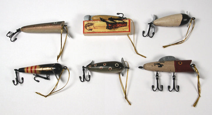 Christmas Ornaments 6-Pack - Antique Lures