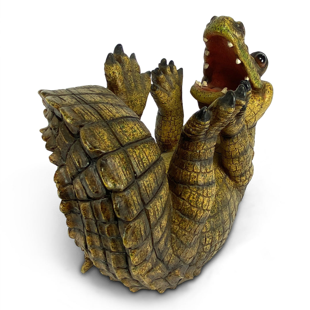 Wine Bottle Holder - Alligator