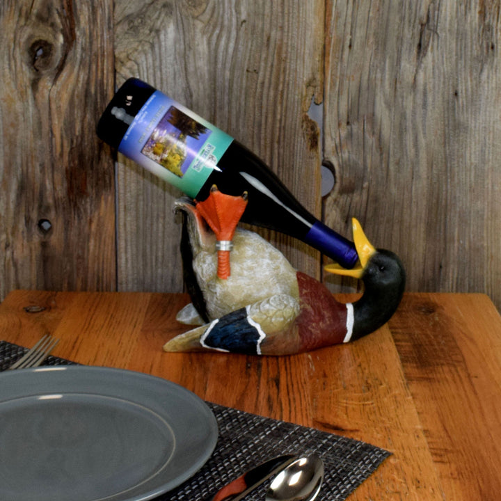 Wine Bottle Holder - Duck