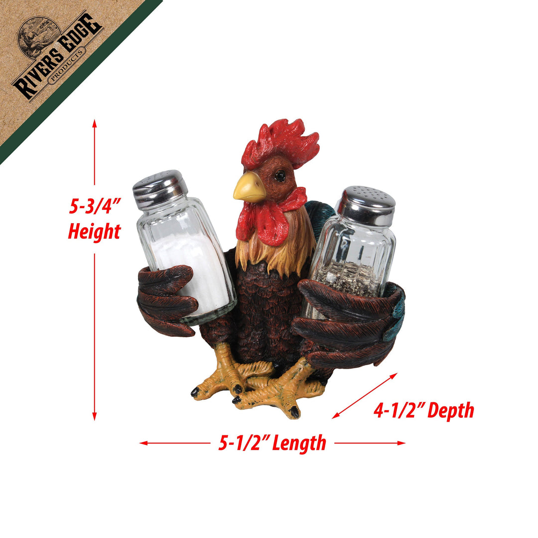 Salt and Pepper Shakers - Rooster