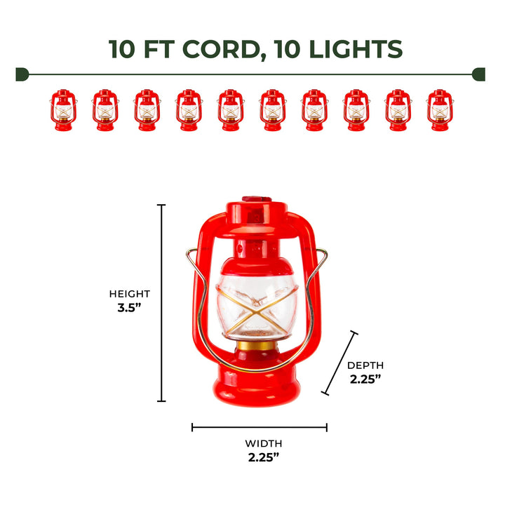 LED Light Set 10-Light - Small Lantern